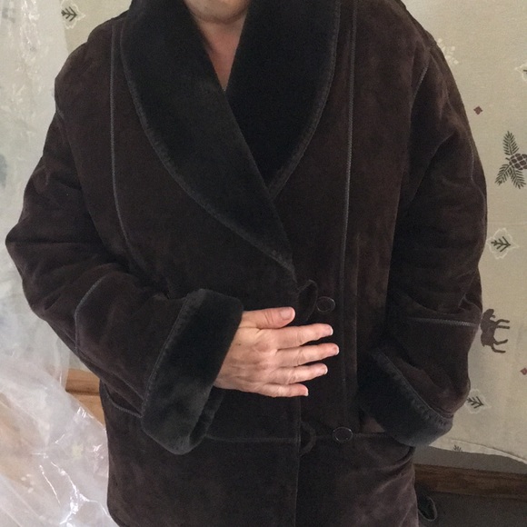 leather winter jacket - Picture 4 of 4